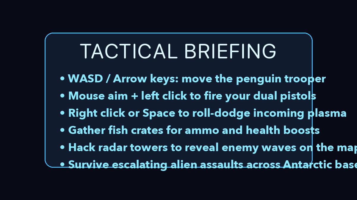 Tuxocide control briefing